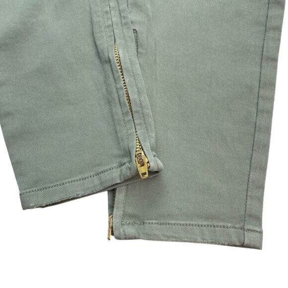 NWT FRAME Artizia Le Service Cargo Skinny Pants Size 24 Platoon Olive - Picture 7 of 7